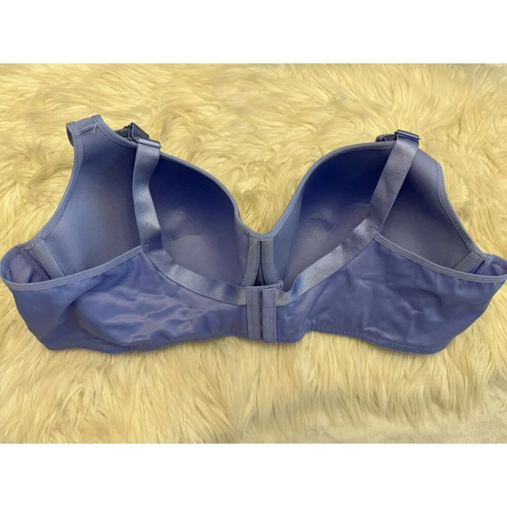 Avenue Fashion Balconette Bra Size‎ 52D Lavender Underwire Wide Strap New W Tag
